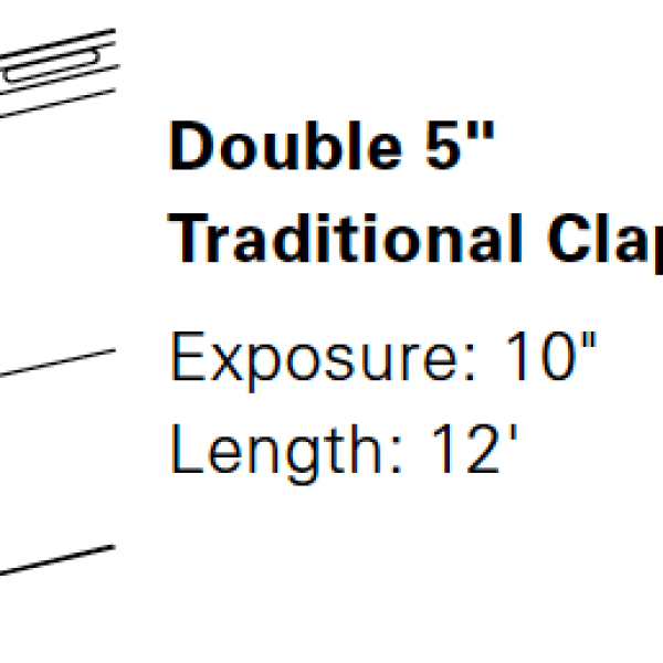 Traditional clapboard