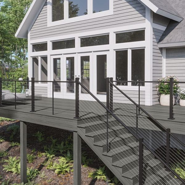 Gray deck