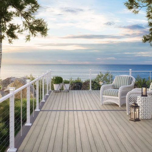 Beach deck