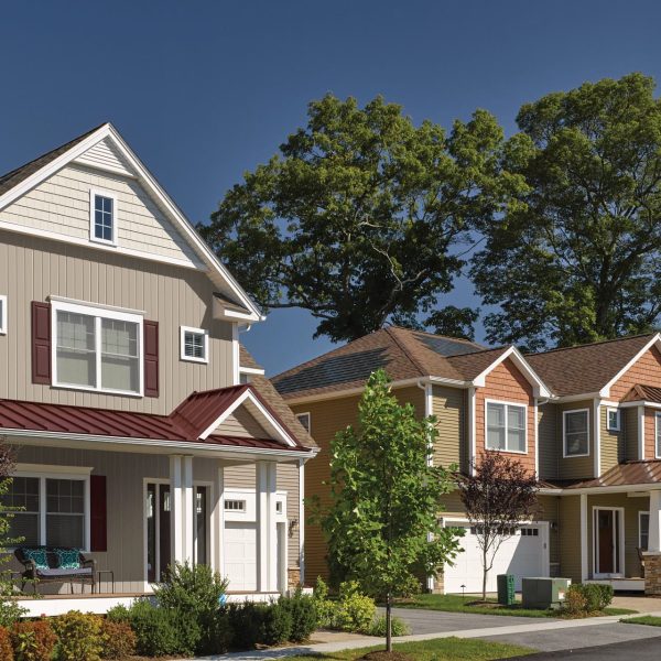 Reverse board and batten siding